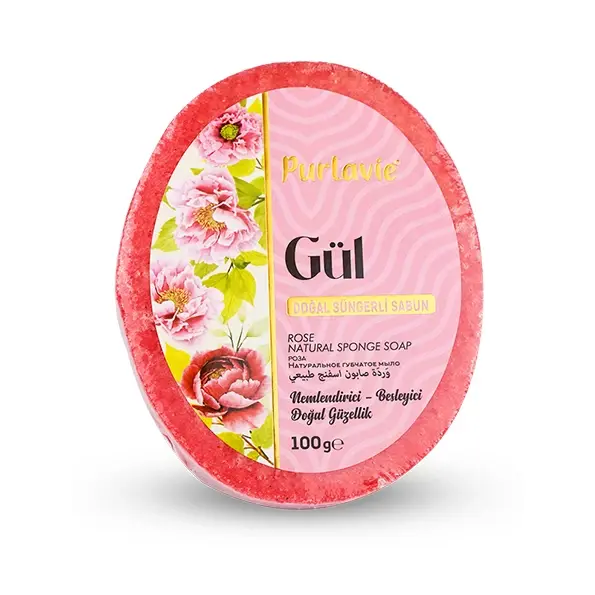 Güllü Sünger Sabun
